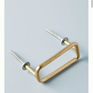 New Anthropologie brass pulls/ handles